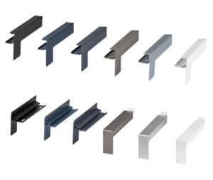 Alu Abschlüsse Putz I Klinker I Gleit