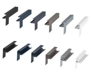 Putz Abschluss für Aluminium Fensterbank