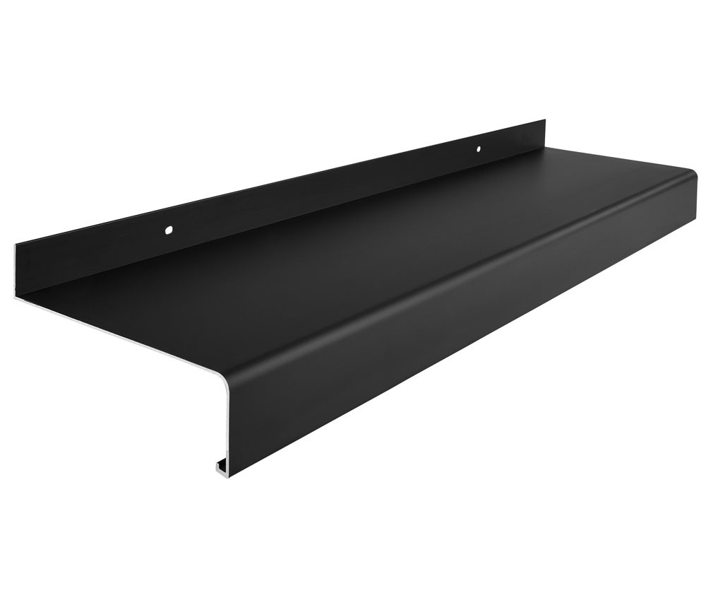 Aluminium Fensterbank außen Dunkelbronze Eloxiert C34