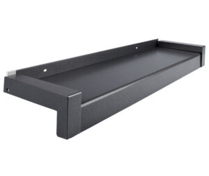 Aluminium Fensterbank außen inkl. Gleitabschlüsse Putz Eisenglimmergrau DB703