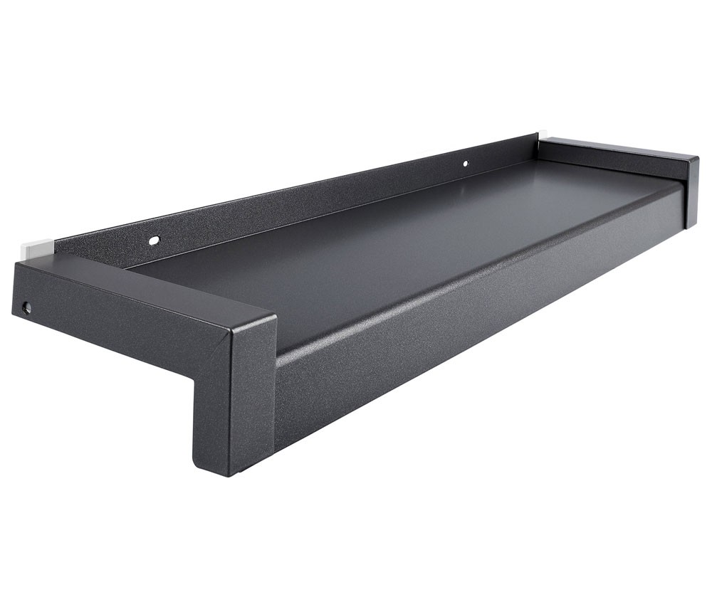 Aluminium Fensterbank außen inkl. Gleitabschlüsse Putz Eisenglimmergrau DB703