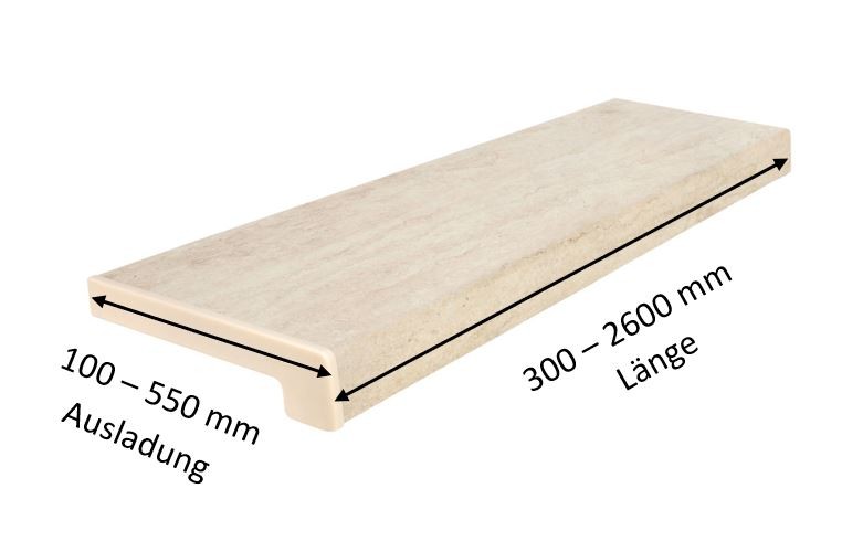 Info Werzalit exclusiv Ausladung Länge