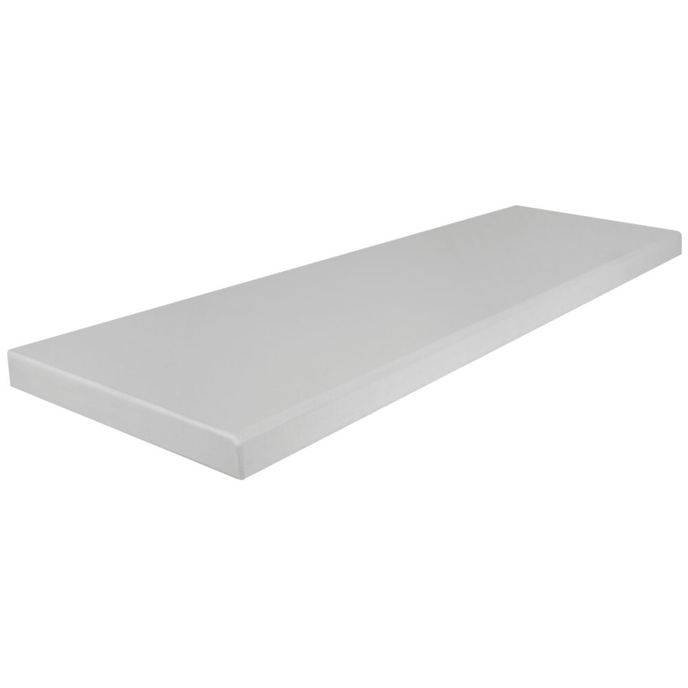 Werzalit compact Innenfensterbank Dekor Hellgrau Perlstruktur