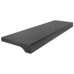 Werzalit exclusiv Innenfensterbank Dekor Dunkelgrau Perlstruktur