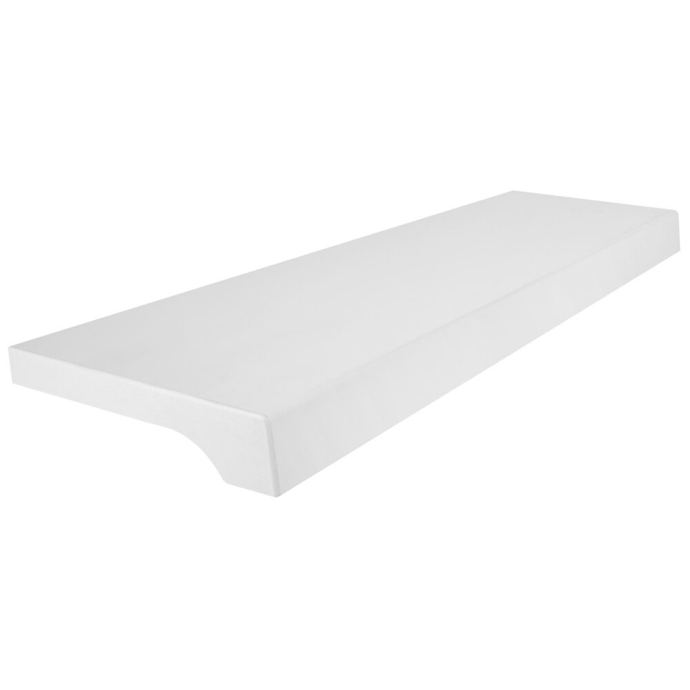 Werzalit exclusiv Innenfensterbank Dekor Polarweiß Perlstruktur